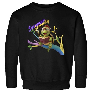 Discover Cute Little Green Sea Turtle for Summer Aesthetic Sweatshirts