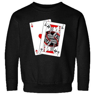 Discover Two cards Blackjack Sweatshirts