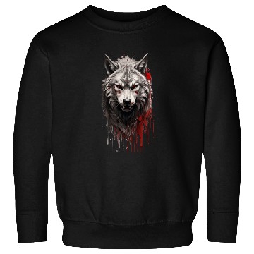 Discover bloody wolf Sweatshirts