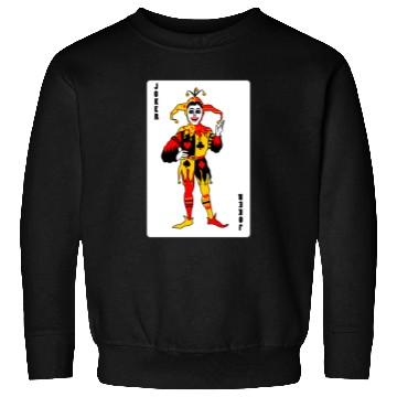 Discover Playing card Joker Sweatshirts