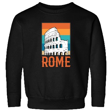 Discover Rome Italy Vintage Museum Curator Sweatshirts