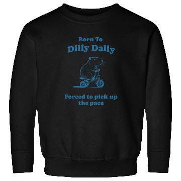 Discover Funny Unhinged Capybara Sweatshirts