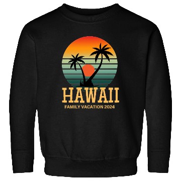 Discover Hawaii Family Vacation 2024 Sweatshirts