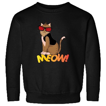 Discover Cat Pose Meow! Sweatshirts