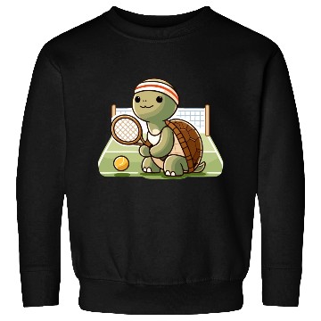 Discover Game Set Match: Turtle Tennis Pro Sweatshirts