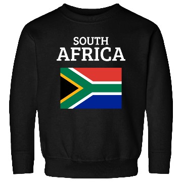 Discover South Africa Bold Flag Colors Pride Statement Sweatshirts