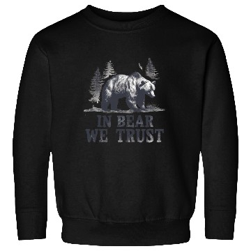 Discover In Bear We Trust Wilderness Backbone Sweatshirts