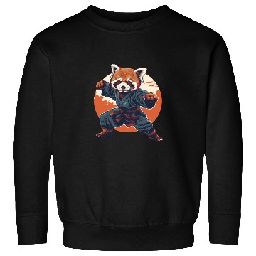 Discover Red panda karate fighting style Sweatshirts