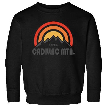 Discover Cadillac Mountain Acadia National Park Sweatshirts