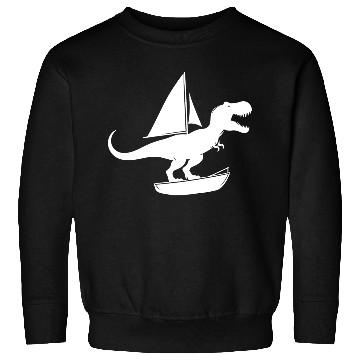 Discover Minimalist dinghy with T-Rex summer Sweatshirts
