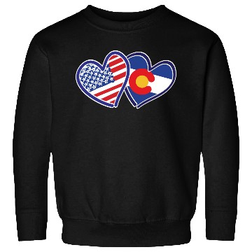 Discover Patriotic Heart Keepsake Design Sweatshirts