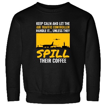 Discover Air Traffic Controller ATC Aviation Humor Airplane Sweatshirts