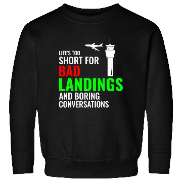 Discover Air Traffic Controller ATC Aviation Humor Airplane Sweatshirts