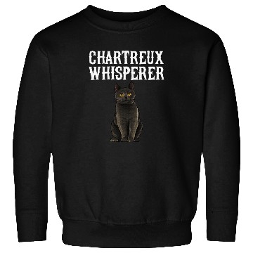 Discover Chartreux Wisperer Cat Lover Sweatshirts