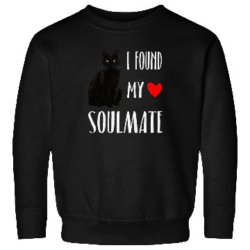 Discover I Found My Soulmate Bombay Cat Lover Best Friend Sweatshirts