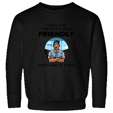 Discover Air Traffic Controller ATC Aviation Humor Airplane Sweatshirts