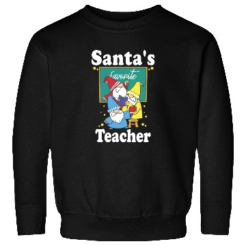Discover Christmas Elfs Gnomes Santas Teacher Sweatshirts