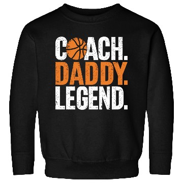 Discover "Coach Daddy Legend" Sweatshirts Perfect Gift for Dad