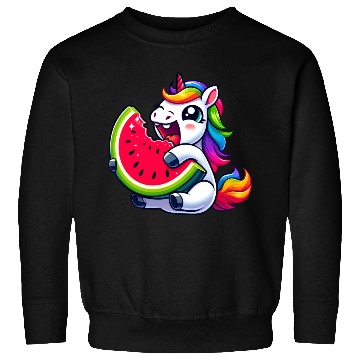 Discover Unicorn Watermelon Summer Design Sweatshirts