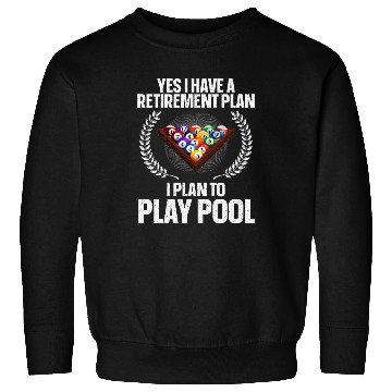 Discover Cool Pool Design For Men Women Billiards Lover Sweatshirts