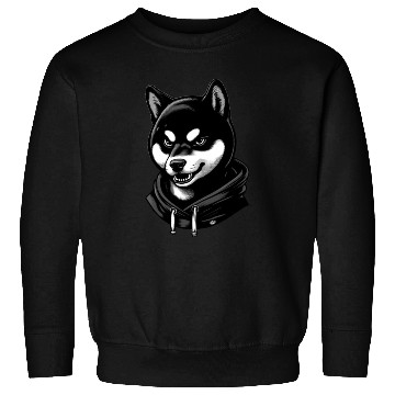 Discover Fierce Shiba Inu in Sweatshirts