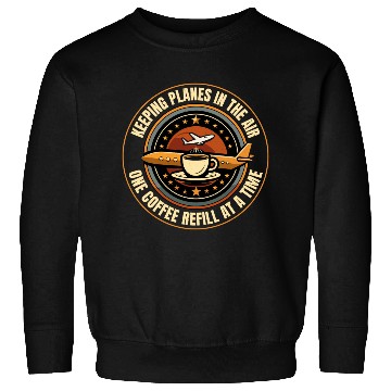 Discover Air Traffic Controller Coffee ATC Aviation Humor Sweatshirts