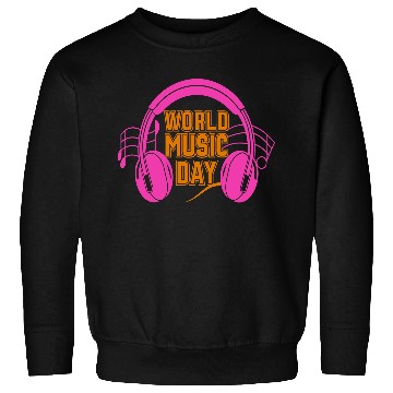 Discover World music day Sweatshirts design