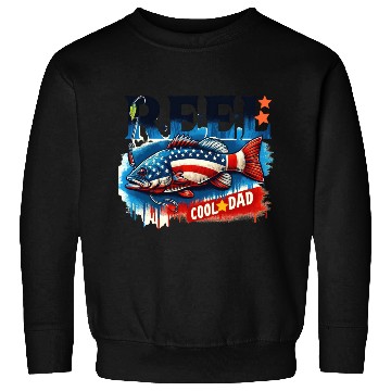 Discover Reel Cool Dad Sweatshirts