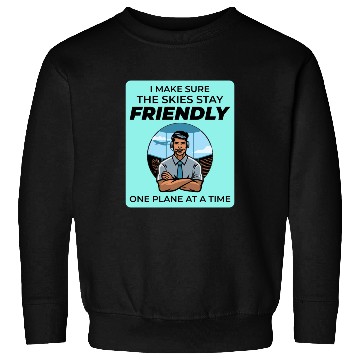 Discover Air Traffic Controller ATC Aviation Humor Flight Sweatshirts
