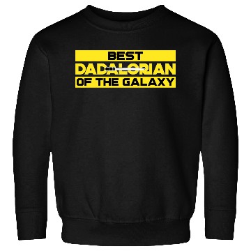 Discover best dadalorian of the galaxy Sweatshirts