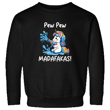 Discover Funny | Hilarious Gift Idea | Pew Pew Madafakas Sweatshirts