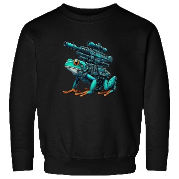 Discover Frog Robot Mech Cyborg Future Sweatshirts