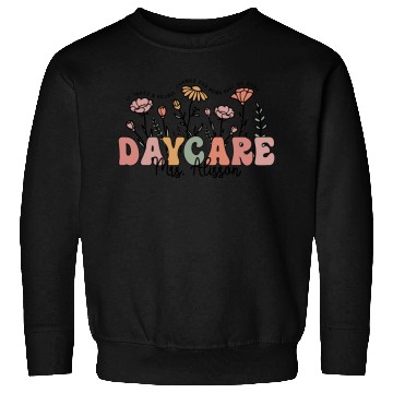 Discover Wildflower Teacher Name Sweatshirts