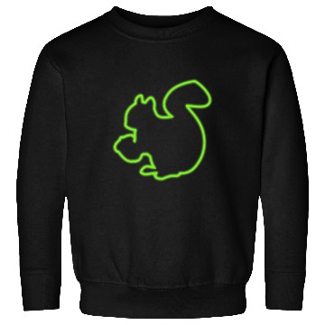 Discover Neon Sign Squirrel Animal Lover Chipmunks Symbol Sweatshirts