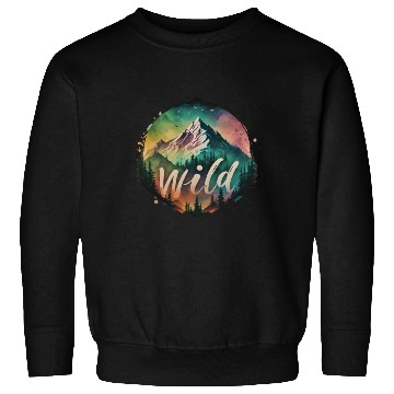 Discover Landscape Mountains Wilderness Sweatshirts