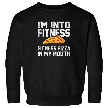 Discover Pizza, Food Lover, Foodie, You Wanna Pizza Sweatshirts