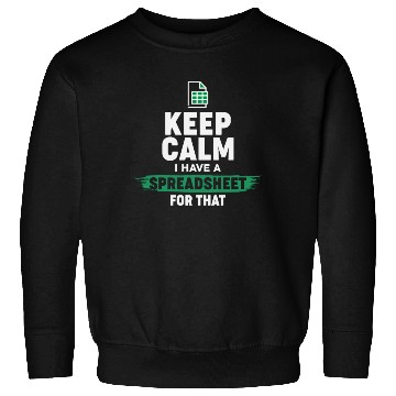 Discover Accountant Funny Excel Spreadsheets Keep Calm Sweatshirts