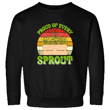 Discover Micro Farming Design for Microgreen Farmer Sweatshirts