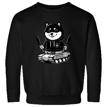 Discover Shiba Inu Tank Commander Sweatshirts