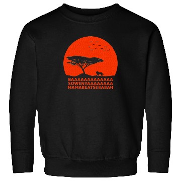 Discover African King Lion BAAA SOWENYAAA Sweatshirts