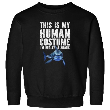 Discover Shark Lover, My Human Costume, Great White Shark Sweatshirts