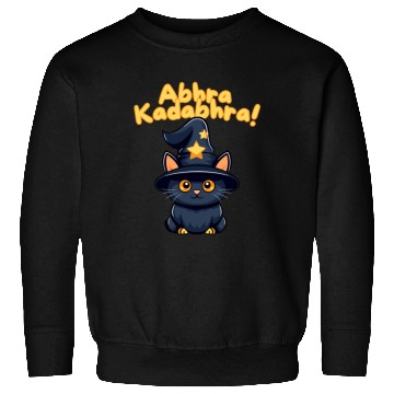 Discover Aberakadabera Abhra Kadabhra Magic Cat Sweatshirts