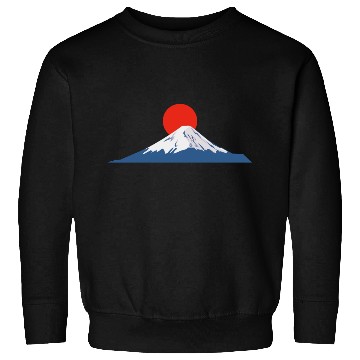 Discover Japanese dawn on Mount Fuji Sweatshirts