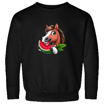 Discover Horses Horse Lover Farmer Melon Summer Sweatshirts