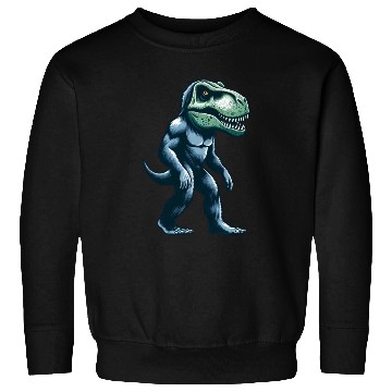 Discover T-Rex Bigfoot Sasquatch Gorilla Fusion Creature Sweatshirts