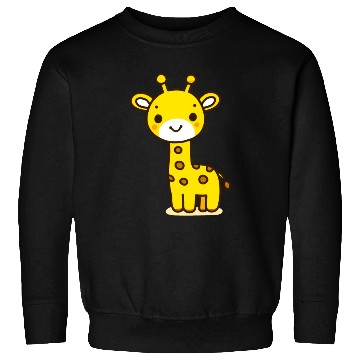 Discover Friendly Stick Figure Giraffe Sweatshirts