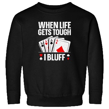 Discover Poker Design Card Player Gambling Casino Sweatshirts