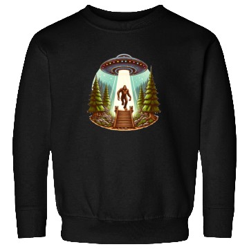 Discover Bigfoot and the UFO Sweatshirts