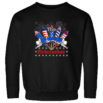 Discover Big Brother Funny Firecracker 4th Of July Firework Sweatshirts