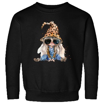 Discover Leopard Print Gnome Clipart Images, Girly Sweatshirts